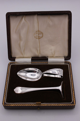 Sterling silver child spoon - child's,