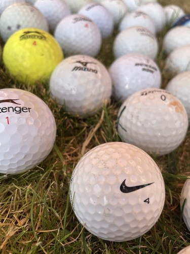 Bargain golf balls - -, mixed