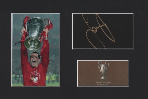 Jamie carragher hand signed - carragher,