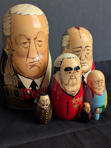 Handmade nesting doll 7pc - handmade,