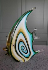 Murano Style Angel Fish Art
