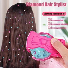DIY Shining Diamond Hair