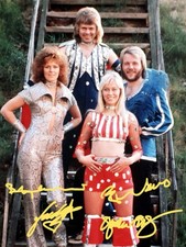 Abba Signed Autograph 6X4