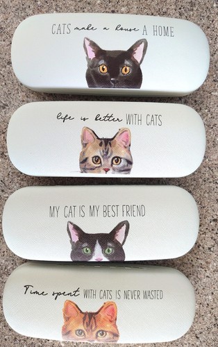 Glasses case cats - case,