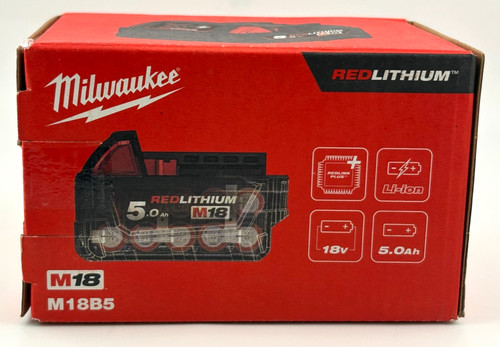 New milwaukee m18b5 0ah - m18b5, 5.0ah