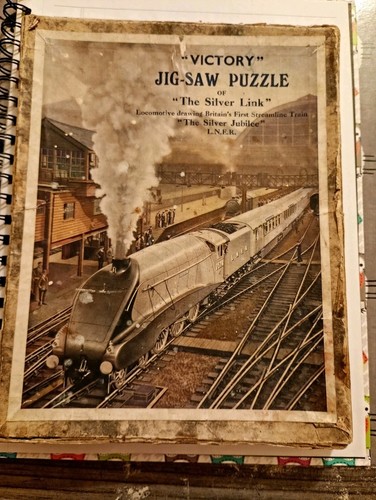 Vintage victory wooden jigsaw - victory,