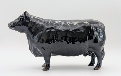 Beswick black aberdeen angus - black,