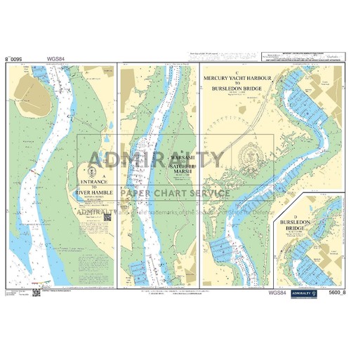 Admiralty small craft chart - admiralty,