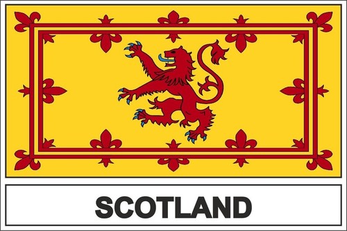 Sticker flag scotland scottish - flag,