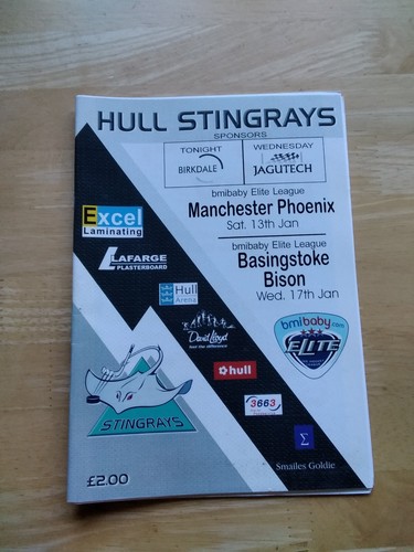 2006 hull stingrays - hull, v