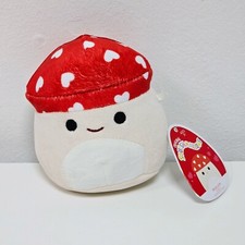 Squishmallows Malcolm The Mushroom Hearts 5” Inch Squishmallow With Tags From US