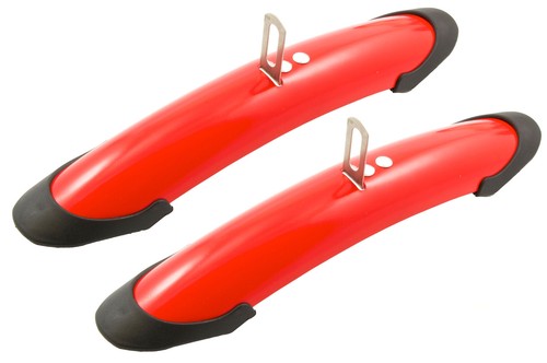 Red shortie mudguards ideal - shortie,