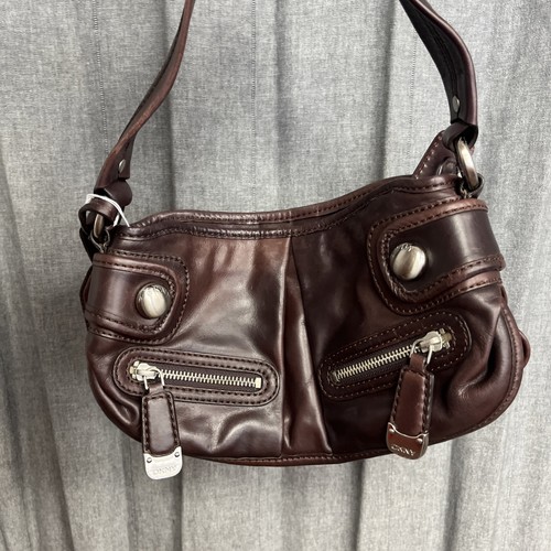 Dkny brown small handbag - dkny,
