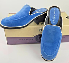 Hush Puppies Blue Suede Mule