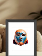 Luchardo Mask Collection Wall