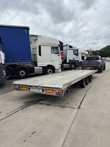 Aluminium car trailer - aluminium,