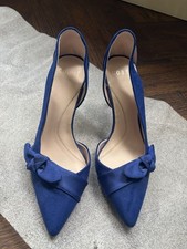 Coast Cobalt blue bow court shoes 4 / Excellent Condition