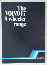 Volvo F7 8-Wheeler Truck Brochure 1982