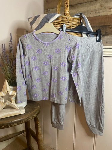Girls cotton blend pyjamas - cotton,
