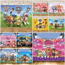 Paw Patrol Birthday Backdrop