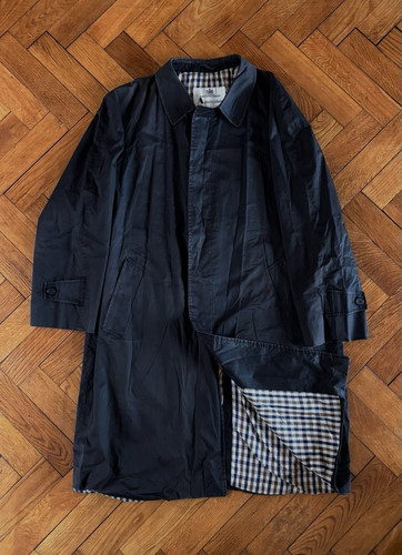Aquascutum navy cotton - aquascutum, trench