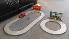 Fireman Sam Fire Station Norman Prices Shop, Bessie The Old Engine Track Figures