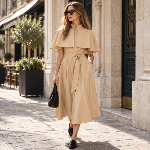 Zara collection cape shirt - zw,