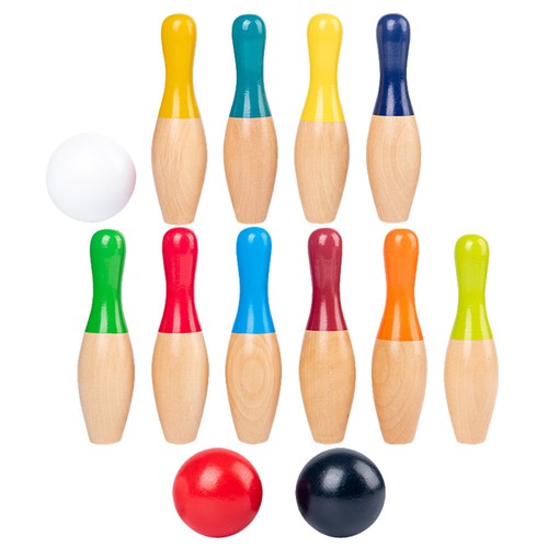 Durable wooden bowling - durable,