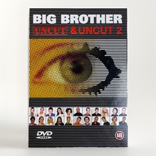 Big Brother Uncut 1 & 2 DVD Box Set Channel 4 Series 1-2 Rare Original 18 🔥📀