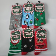 Ladies Novelty Christmas Socks
