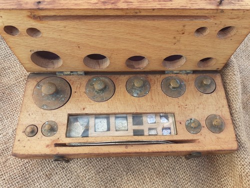 Antique apothecary weights - antique,