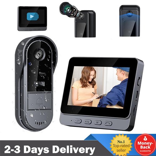 Smart wireless video doorbell - wireless,