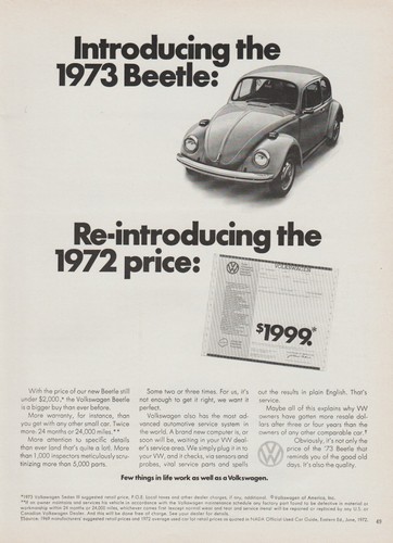 1973 volkswagen beetle - volkswagen,