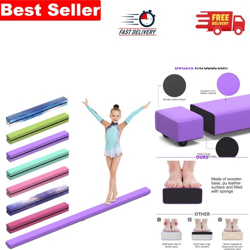 Folding purple balance - 2.1m,