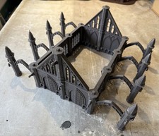 Pegasus Hobbies Gothic City Building Small Set 1 For 28mm built but unpainted