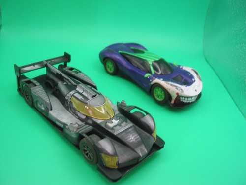 Scalextric pair batmobile and - scalextric,