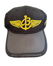 BREITLING 'Swiss Chronographs Since 1884' Embroidered Cap - Brand New & Unworn