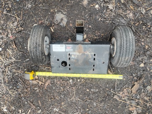 Mtd dual wheel trailer - trailer, axle