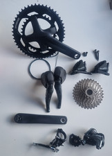Shimano Tiagra Hydraulic Disc Brake Groupset 2x10 Speed In Good Condition