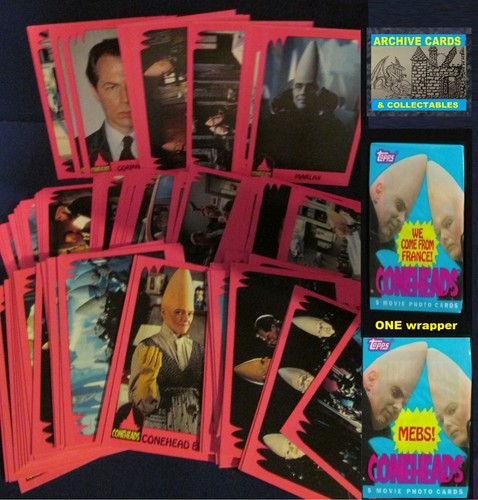 1993 topps coneheads movie - coneheads,