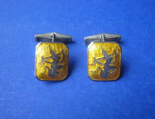 Vintage sterling silver yellow - vintage,