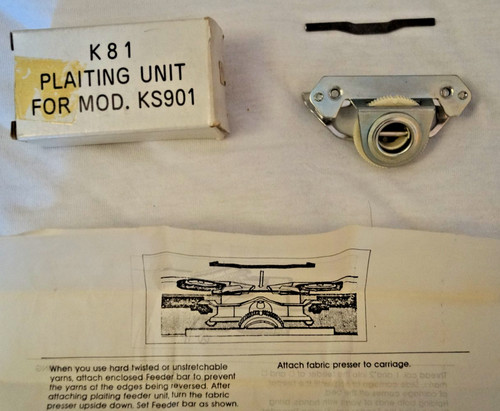 K81 plaiting unit a - unit, is