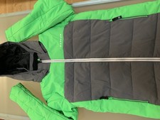 Dare 2B Boys Bright Green ski jacket  Size 13-14 Years Ared 15000 Stretch