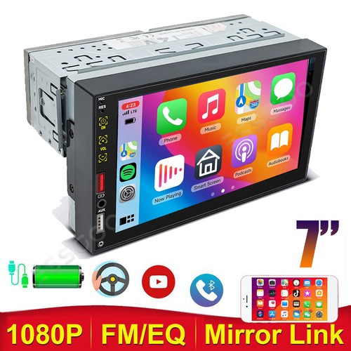 Single din car stereo apple - din,
