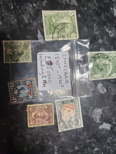 Vintage antique stamps - vintage, late