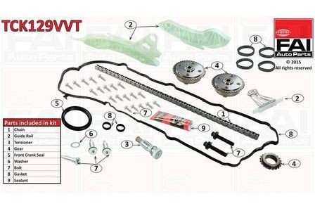 Fai timing chain kit - timing, for