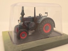 LANZ D8506 1949 BLUE HACHETTE UNIVERSAL HOBBIES 1/43 DIECAST TRACTOR CASED