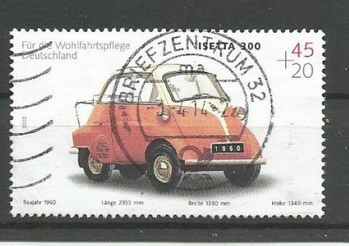 West germany isetta stamps - germany,