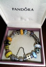 PANDORA CHARM BRACELET WITH 21