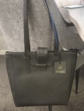 Large ladies handbag black